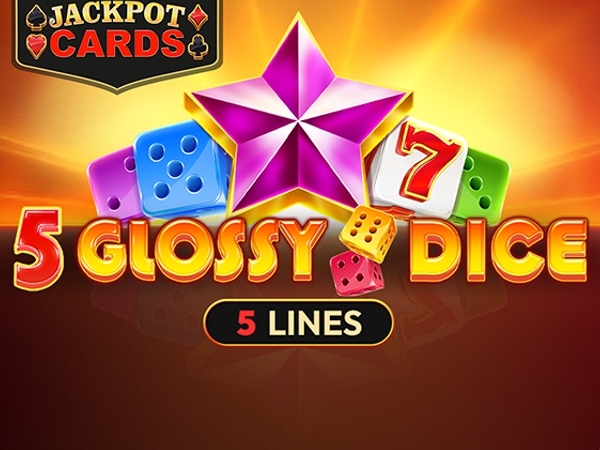 5 Glossy Dice