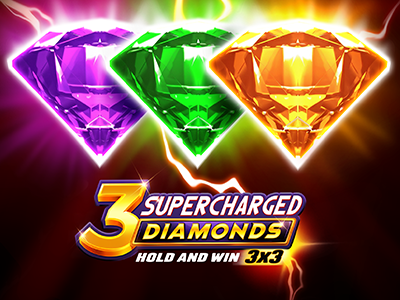 3 Supercharged Diamonds: Hold and Win