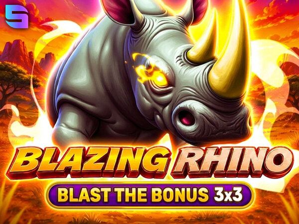 Blazing Rhino - Blast The Bonus 3x3